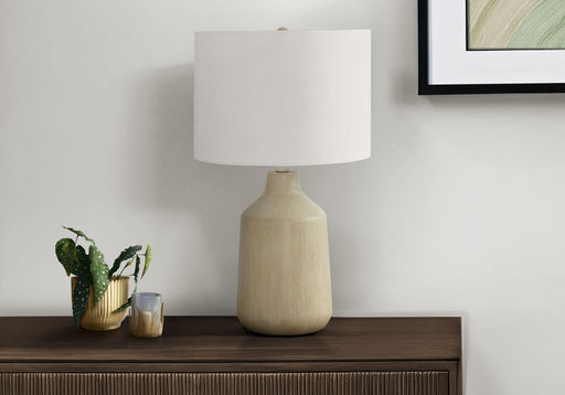 Lighting, Table Lamp, Concrete, Contemporary - R&R Furniture Gallery (Fountain Valley, CA)