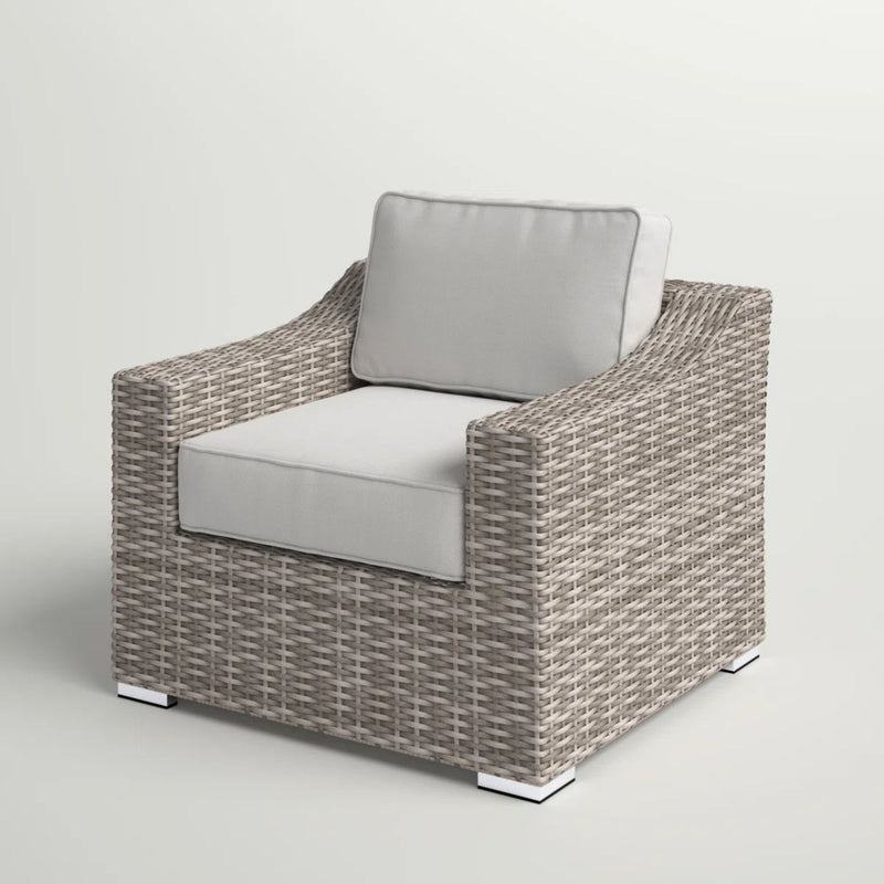 Patio Chair With Cushions Modern Design - R&R Furniture Gallery (Fountain Valley, CA)
