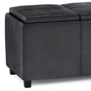 Avalon - Multi Functional Storage Ottoman - R&R Furniture Gallery (Fountain Valley, CA)