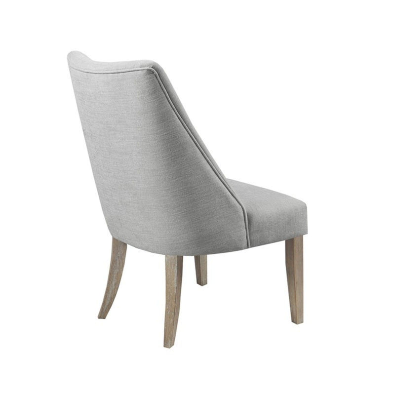 Winfield - Upholstered Dining Chair (Set of 2) - Light Gray - R&R Furniture Gallery (Fountain Valley, CA)