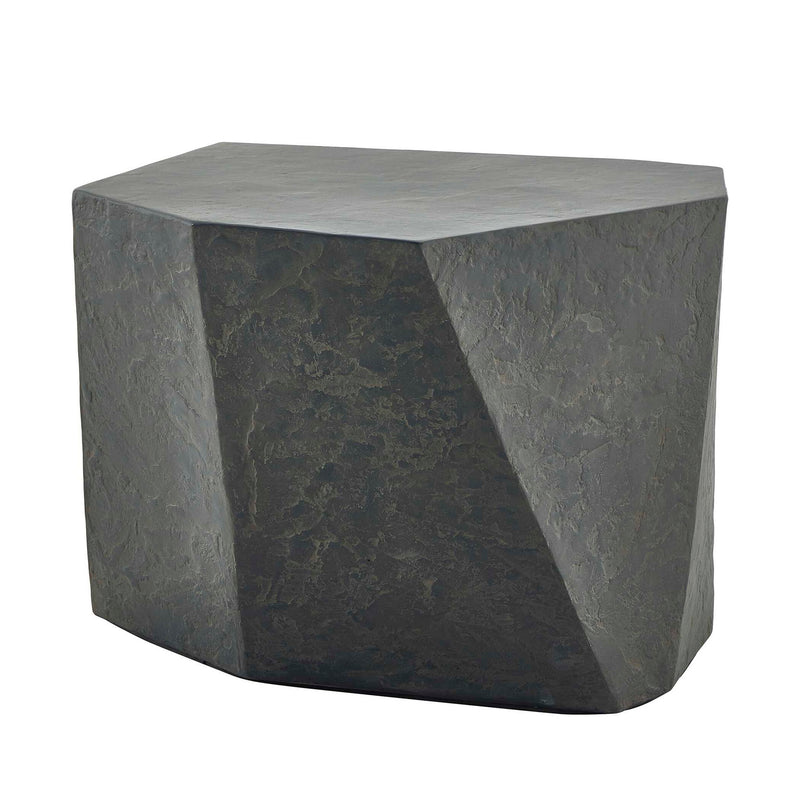 Uttermost Parra outdoor coffee table with a sleek, modern design featuring a metal frame and glass top.