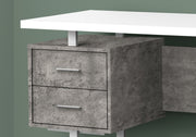Computer Desk For Home Office, Laptop, Left, Right Set - Up, Storage Drawers, Contemporary & Modern - R&R Furniture Gallery (Fountain Valley, CA)
