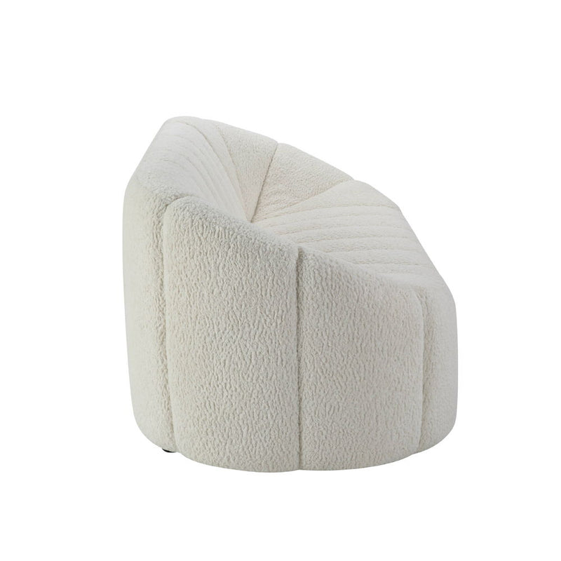 Osmash - Sofa - White Teddy Sherpa - R&R Furniture Gallery (Fountain Valley, CA)