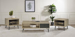 Welsh 3-piece Coffee and End Table Set Distressed Pine