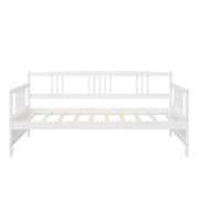 Modern DreamHaus multifunctional daybed with built-in storage drawers, featuring a sleek contemporary design and clean lines.