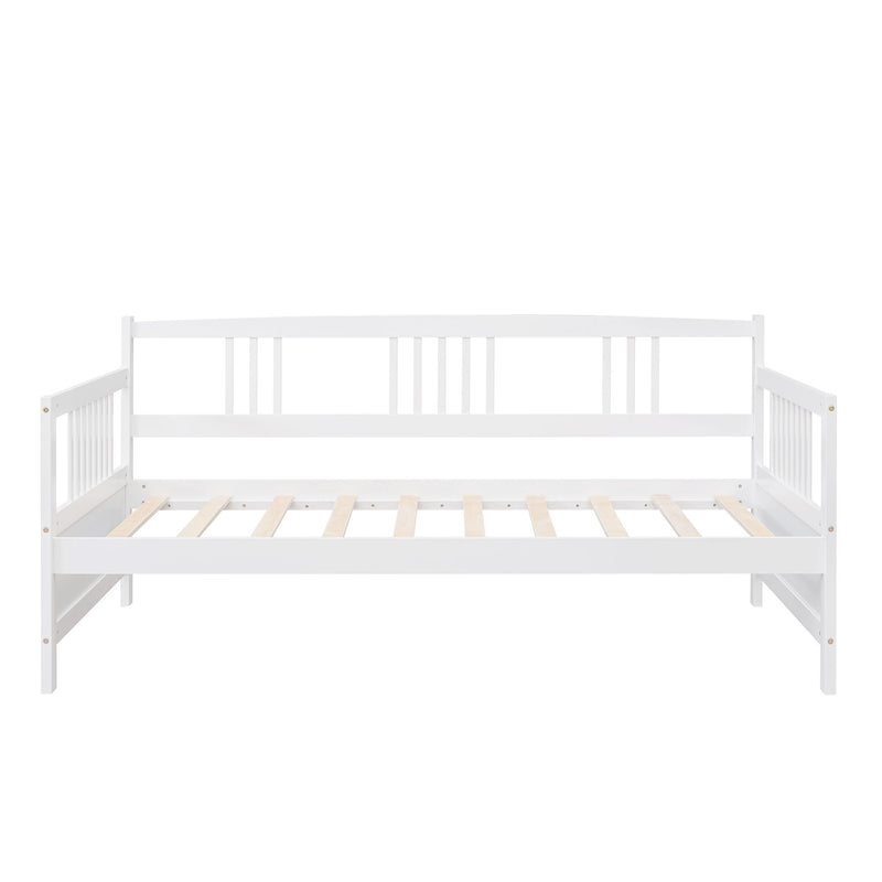 Modern DreamHaus multifunctional daybed with built-in storage drawers, featuring a sleek contemporary design and clean lines.