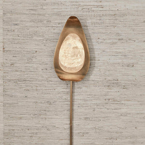 Broach - Sconce - Light Antique Brass