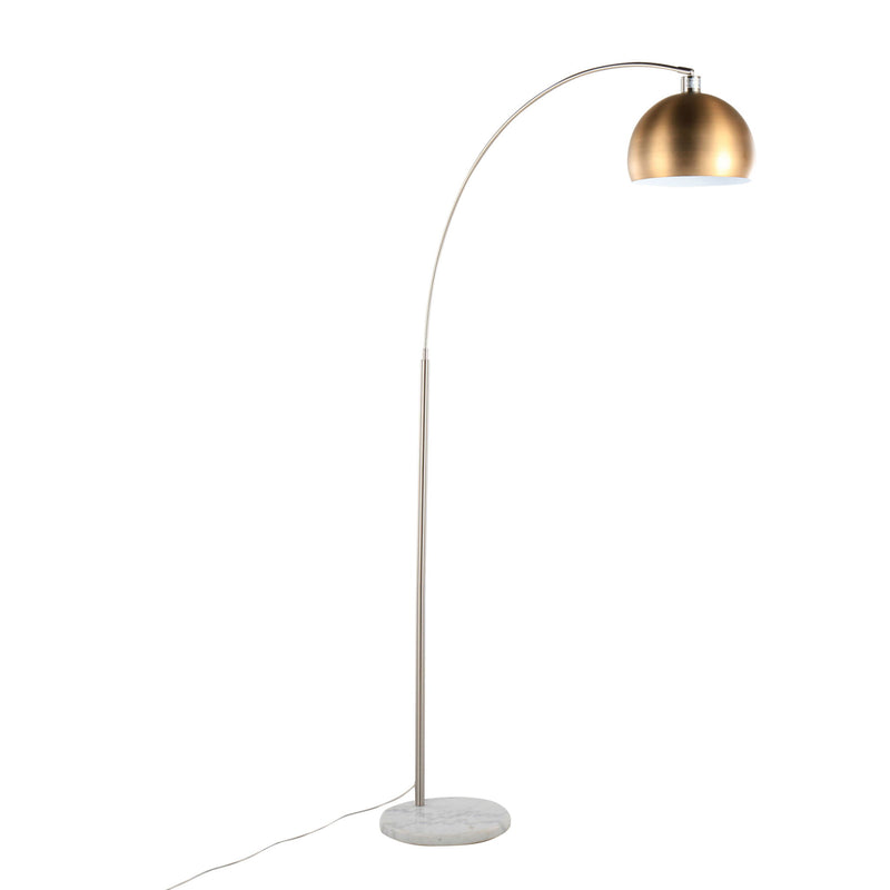 Lumi Source March contemporary floor lamp with sleek design and adjustable arm, ideal for modern living spaces.