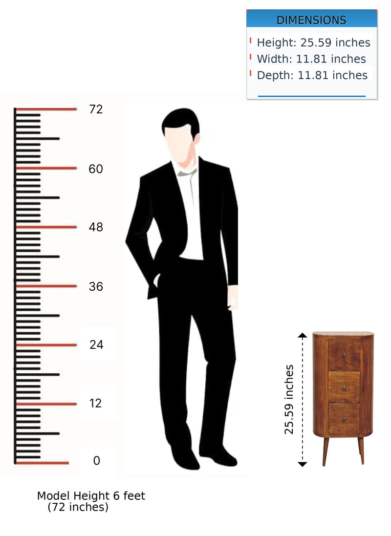 Mini Cabinet - Chestnut