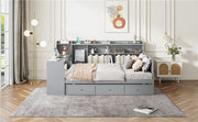 Daybed With 3 Drawers USB Ports And Desk - R&R Furniture Gallery (Fountain Valley, CA)