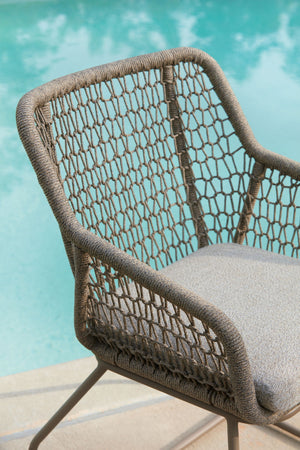 Majors Beach - Outdoor Table And 2 Chairs (Set of 3) - Beige - R&R Furniture Gallery (Fountain Valley, CA)