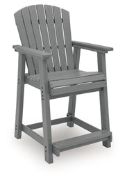 Sanctuary Beach - Barstool (Set of 2) - Dark Gray - R&R Furniture Gallery (Fountain Valley, CA)
