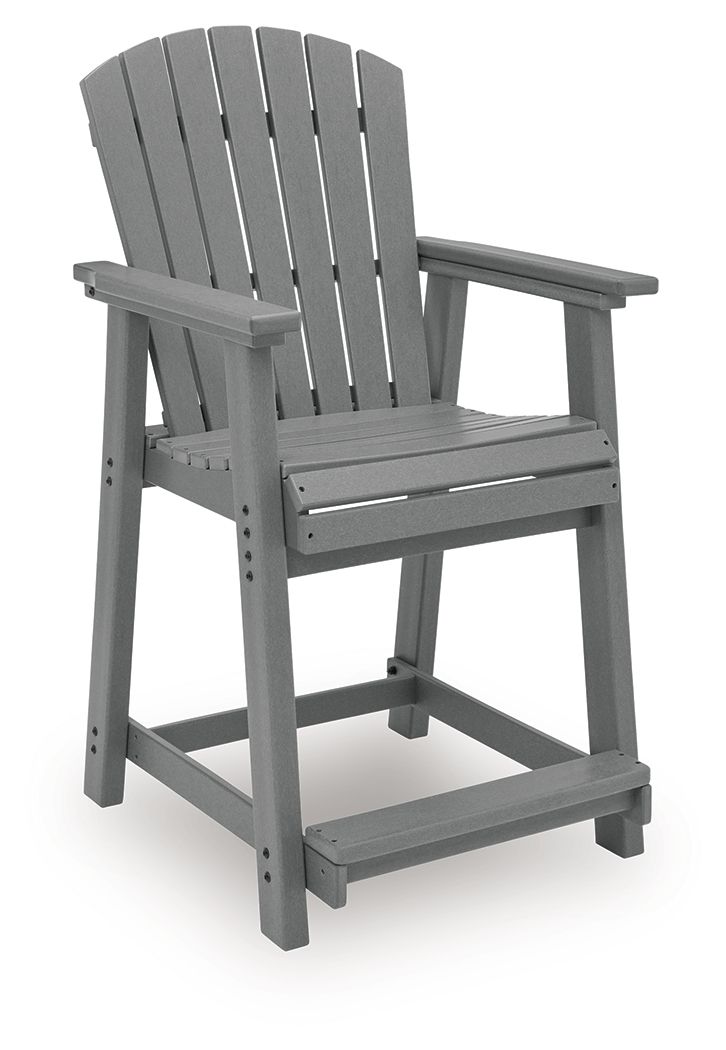 Sanctuary Beach - Barstool (Set of 2) - Dark Gray - R&R Furniture Gallery (Fountain Valley, CA)