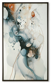 Foxenburg - Wall Art - Blue / Amber / White - R&R Furniture Gallery (Fountain Valley, CA)