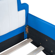 Race Car Shaped Platform Bed With Wheels - R&R Furniture Gallery (Fountain Valley, CA)