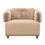 Portrait - Accent Chair - Toffee / Sienna Brown - R&R Furniture Gallery (Fountain Valley, CA)
