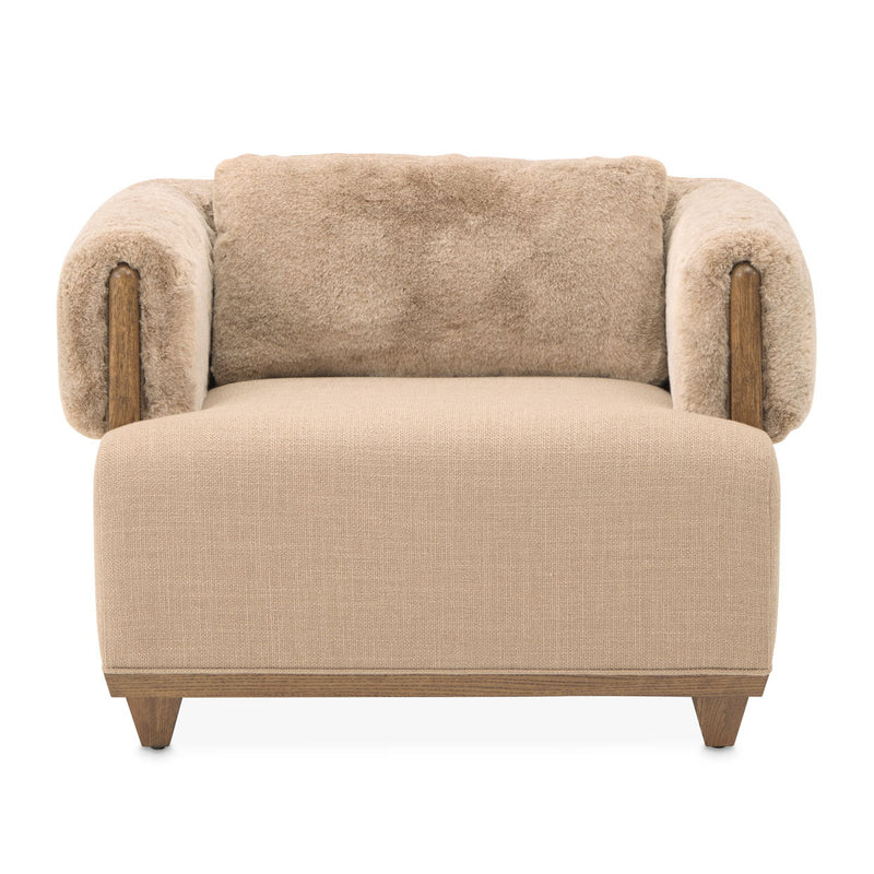 Portrait - Accent Chair - Toffee / Sienna Brown - R&R Furniture Gallery (Fountain Valley, CA)