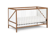 Pixie Zen - 3-in-1 Crib - Walnut - R&R Furniture Gallery (Fountain Valley, CA)