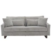 Modern Loveseat Sofa With 4 Pillows - R&R Furniture Gallery (Fountain Valley, CA)