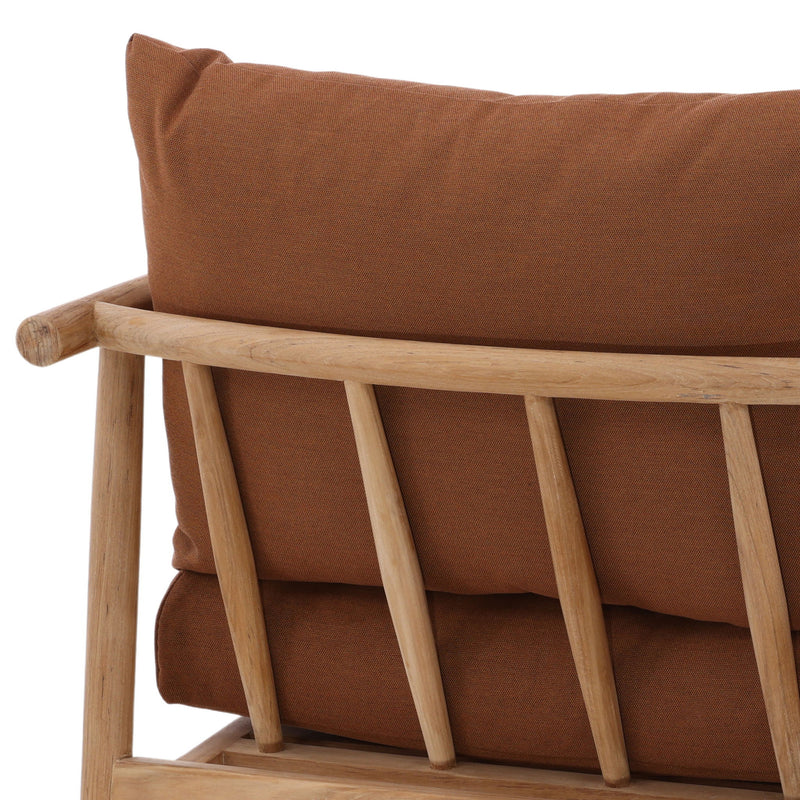 Aimee - Outdoor Occasional Chair - Sienna And Natural