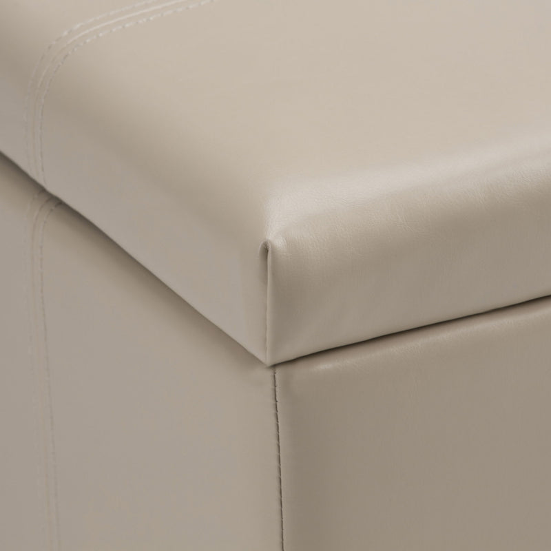 Dover - Upholstered Storage Ottoman Bench - R&R Furniture Gallery (Fountain Valley, CA)