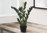 29" Tall, Artificial Plant, Zz Tree, Indoor, Faux, Fake, Floor, Greenery, Potted, Real Touch, Decorative - Green / Black - R&R Furniture Gallery (Fountain Valley, CA)
