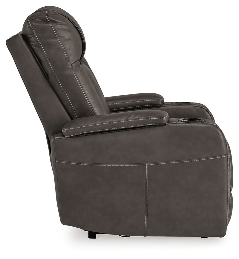 Feazada - Power Recliner With Adj Headrest - R&R Furniture Gallery (Fountain Valley, CA)