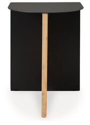 Ladgate - Accent Table - Black / Natural - R&R Furniture Gallery (Fountain Valley, CA)