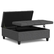Harrison - Upholstered Coffee Table Storage Ottoman - R&R Furniture Gallery (Fountain Valley, CA)
