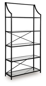 Dakerwell - Bookcase - Antique Black - R&R Furniture Gallery (Fountain Valley, CA)