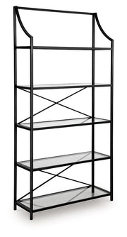 Dakerwell - Bookcase - Antique Black - R&R Furniture Gallery (Fountain Valley, CA)
