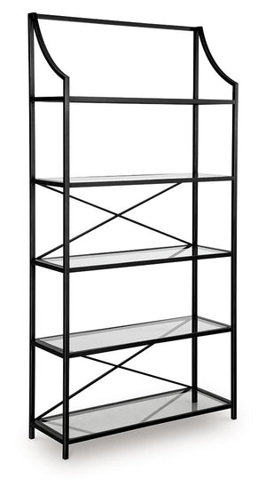 Dakerwell - Bookcase - Antique Black - R&R Furniture Gallery (Fountain Valley, CA)