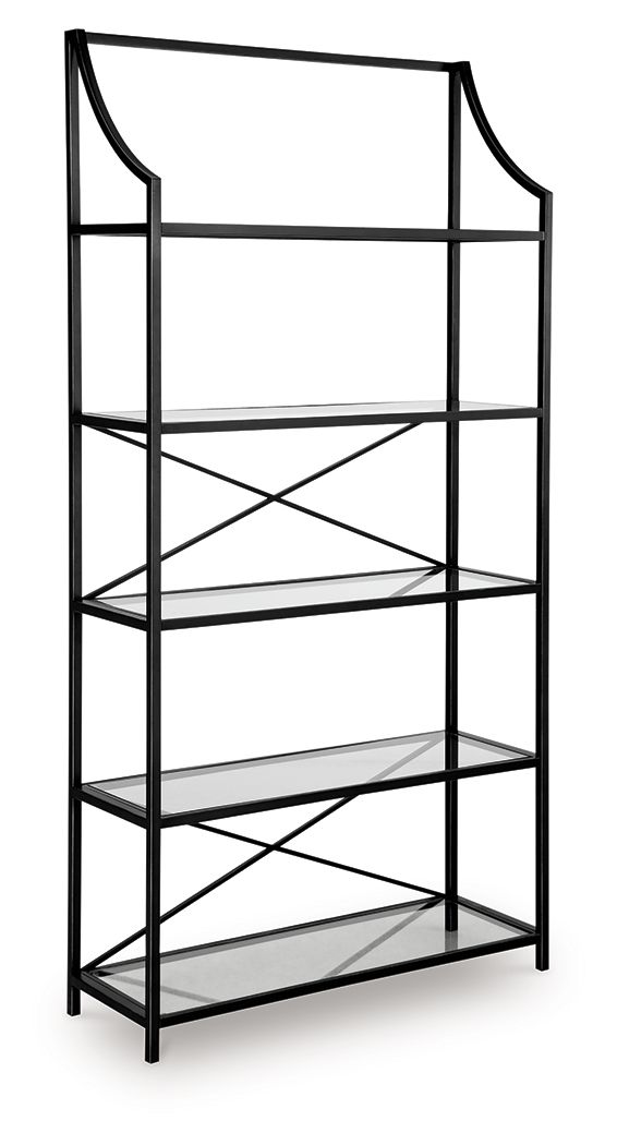 Dakerwell - Bookcase - Antique Black - R&R Furniture Gallery (Fountain Valley, CA)