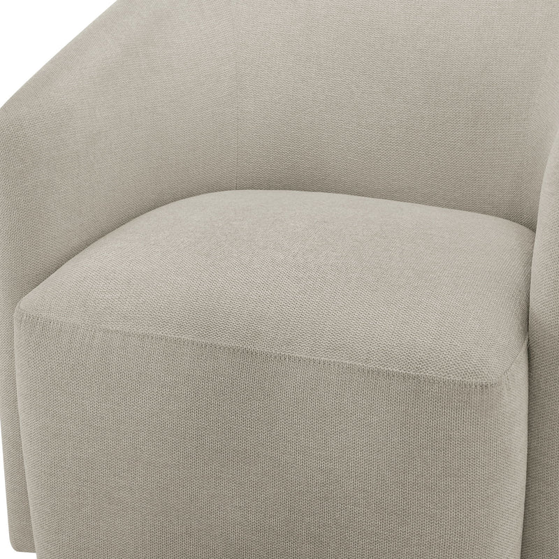 Ardena - Modern Swivel Barrel Chair - R&R Furniture Gallery (Fountain Valley, CA)