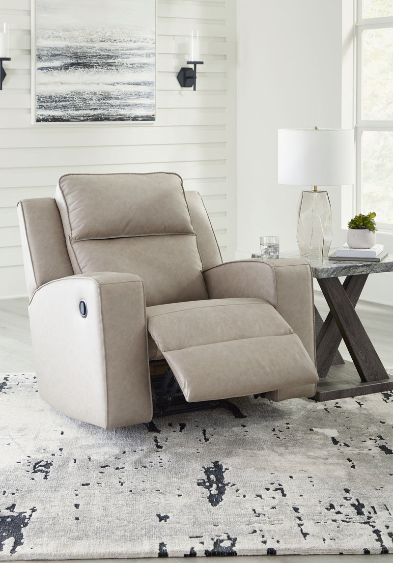 Lavenhorne - Rocker Recliner - Pebble - R&R Furniture Gallery (Fountain Valley, CA)