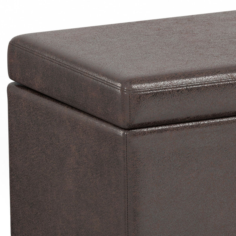 Avalon - Multifunctional Storage Ottoman Bench - R&R Furniture Gallery (Fountain Valley, CA)