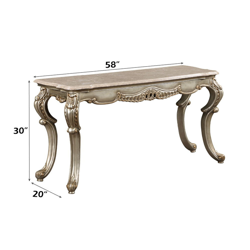 Miliani - Table With Marble Top - R&R Furniture Gallery (Fountain Valley, CA)