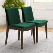 Laura - Mid-Century Modern Solid Wood Dining Chair (Set of 2) - R&R Furniture Gallery (Fountain Valley, CA)