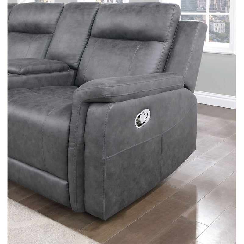 Eco - Sectional - Greige - R&R Furniture Gallery (Fountain Valley, CA)