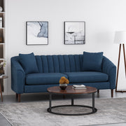 Contemporary 3 Seater Sofa With Accents - R&R Furniture Gallery (Fountain Valley, CA)