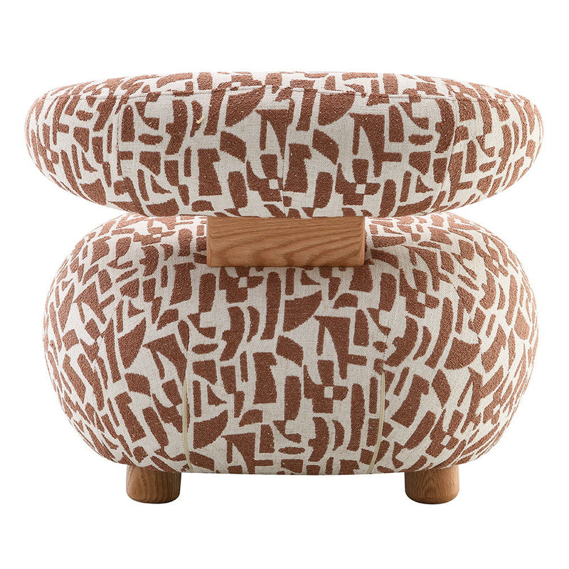 Lynn - Accent Chair - Brown - R&R Furniture Gallery (Fountain Valley, CA)