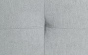 Quenti - Sofa Bed With Pillow - Gray Melange Velvet - R&R Furniture Gallery (Fountain Valley, CA)
