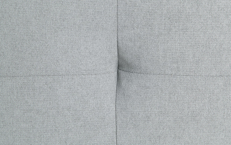 Quenti - Sofa Bed With Pillow - Gray Melange Velvet - R&R Furniture Gallery (Fountain Valley, CA)