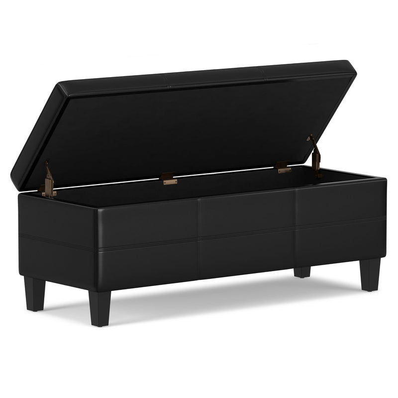 Afton - Large Storage Ottoman Bench - R&R Furniture Gallery (Fountain Valley, CA)