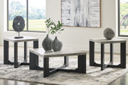 Sharstorm - Occasional Table Set (Set of 3) - Two-tone Gray - R&R Furniture Gallery (Fountain Valley, CA)