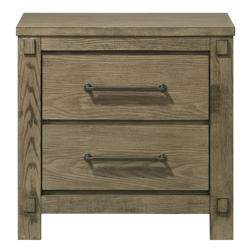 Colton - Nightstand - Antique White Oak - R&R Furniture Gallery (Fountain Valley, CA)