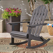 Echoes - Outdoor Acacia Wood Adirondack Rocking Chair - R&R Furniture Gallery (Fountain Valley, CA)