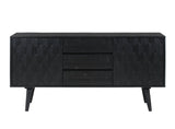 Valentina - Buffet - Black - R&R Furniture Gallery (Fountain Valley, CA)