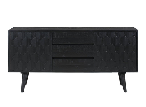 Valentina - Buffet - Black - R&R Furniture Gallery (Fountain Valley, CA)