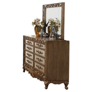 Orianne - Mirror - Antique Gold - R&R Furniture Gallery (Fountain Valley, CA)
